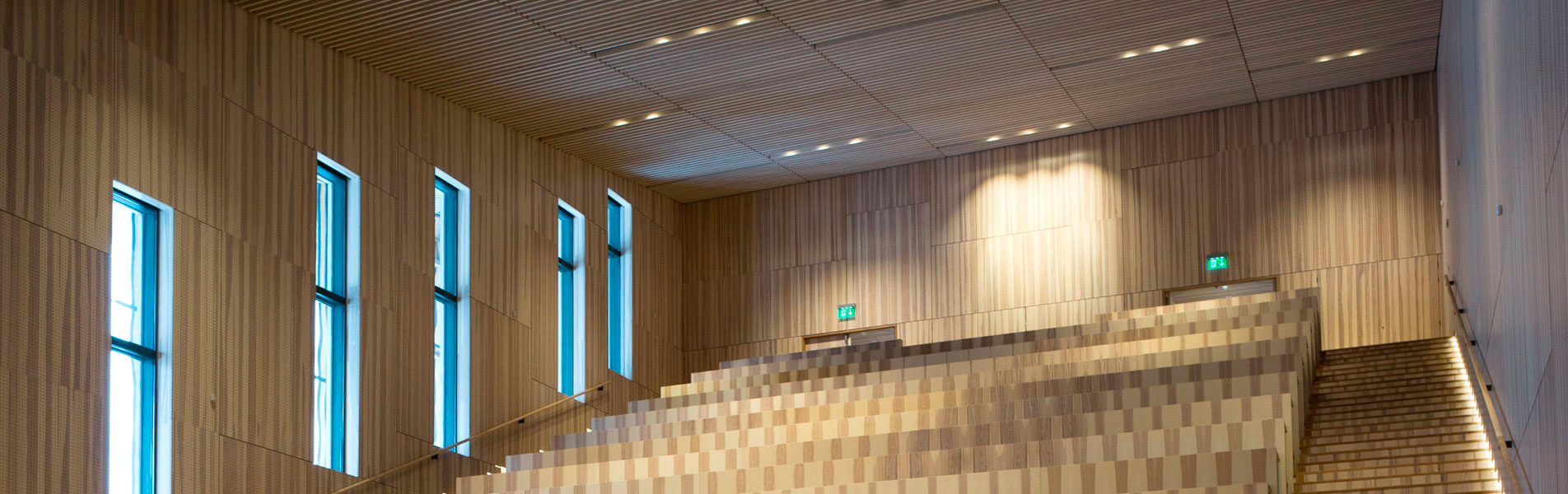 AVC designede integrerede AV-løsninger til Moesgård Museum med respekt for det arkitektoniske udtryk