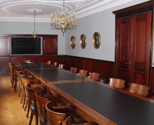 Bestyrelseslokalet har fået en opdatering og står klar til fremtidens møder