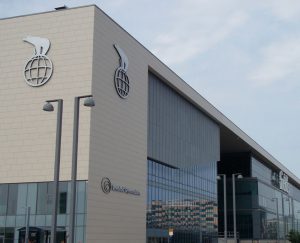 Kæmpe LED-skærm til Nordisk Film Biografer i Fields