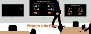 Welcome to the Room, en brugervenlig møderumsløsning der fjerner fokus fra AV-udstyret