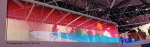LG Transparent Color LED-film