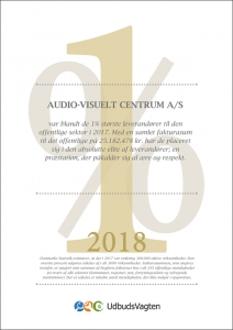 AVC certificeret som eliteleverandør til det offentlige