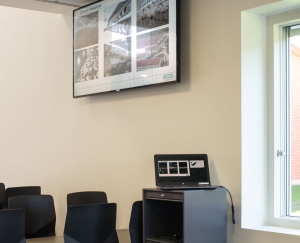 Præsentationerne leveres trådløst