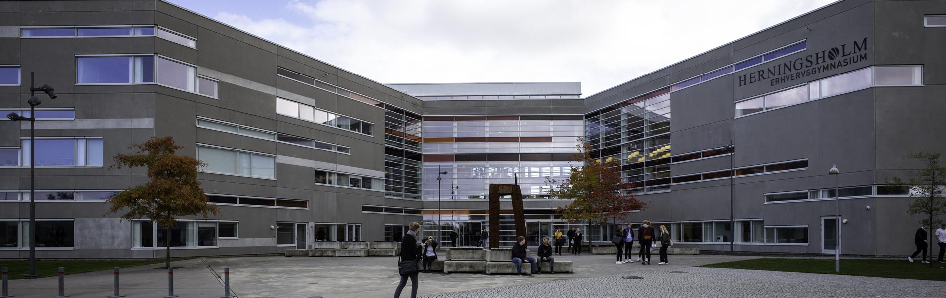 Herningsholm Erhvervsskole får et nyt samlingspunkt